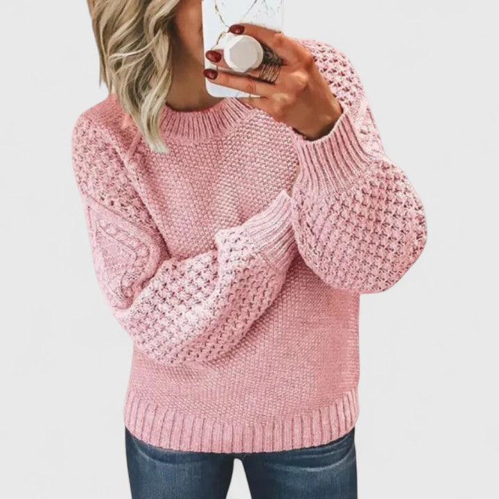 Delymarah | Comfortable Jumper Pink