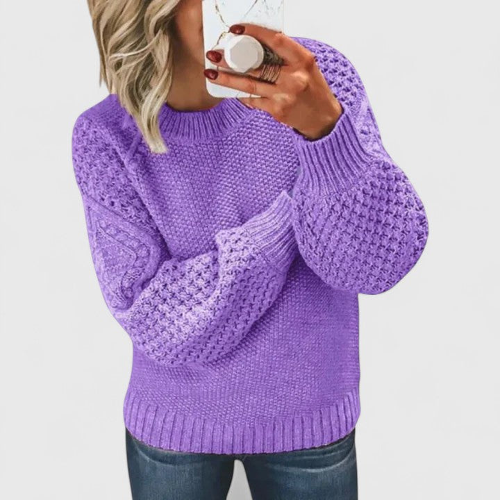 Delymarah | Comfortable Jumper Purple