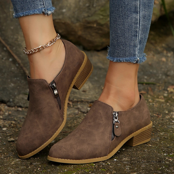 Melissa | Orthopedic Suede Boots Brown