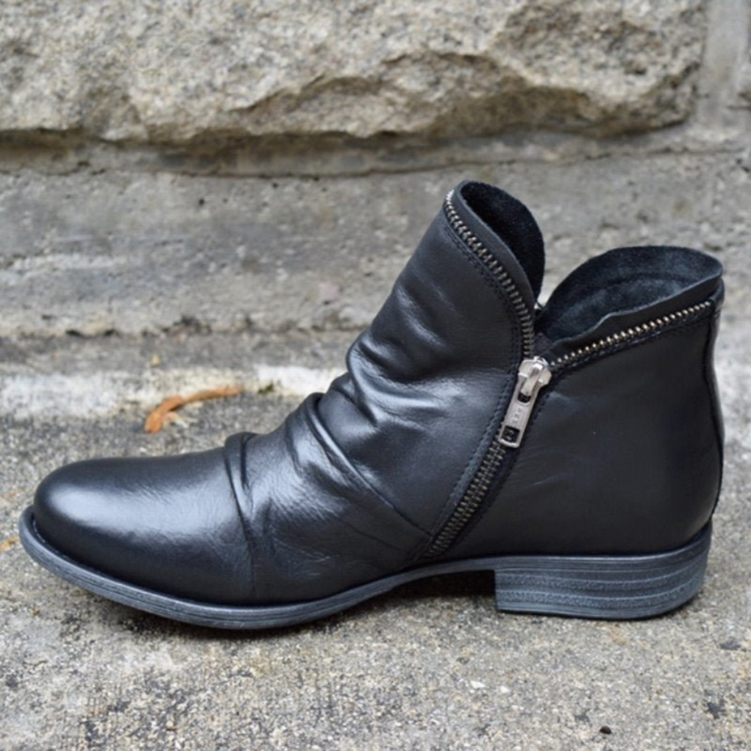 Melinda | Orthopedic Boots Black