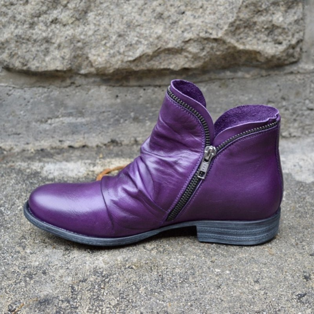 Melinda | Orthopedic Boots Purple