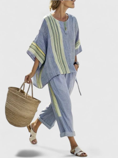 Brandy | Cozy Two-Piece Set Blue