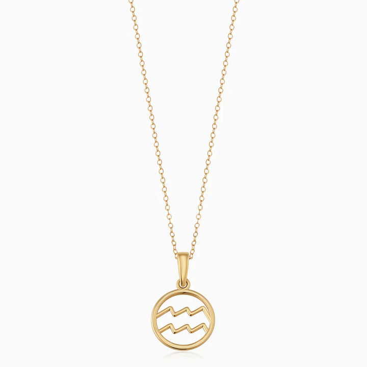 Clera | Zodiac Sign Necklace 18k Gold