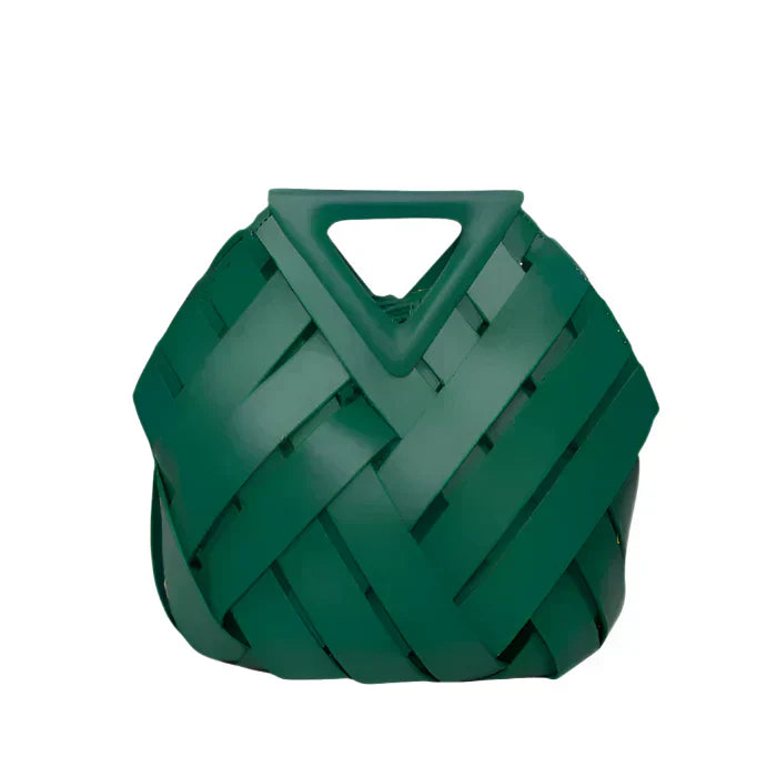 Michelle | Elegant Handcrafted Leather Bag Green