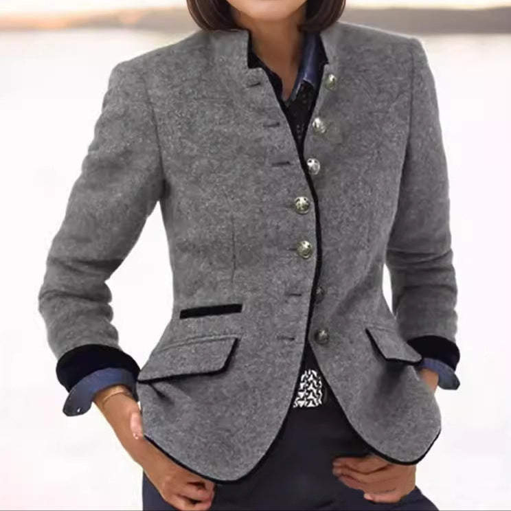 Joanna | Classic Wool Blazer | Limited Edition Gray