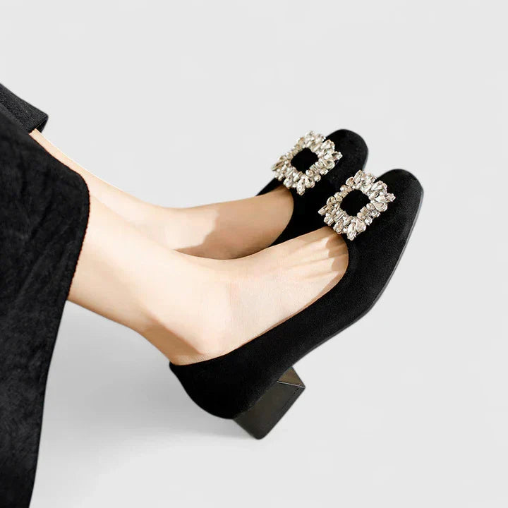 Maeva | Orthopedic Heels Black