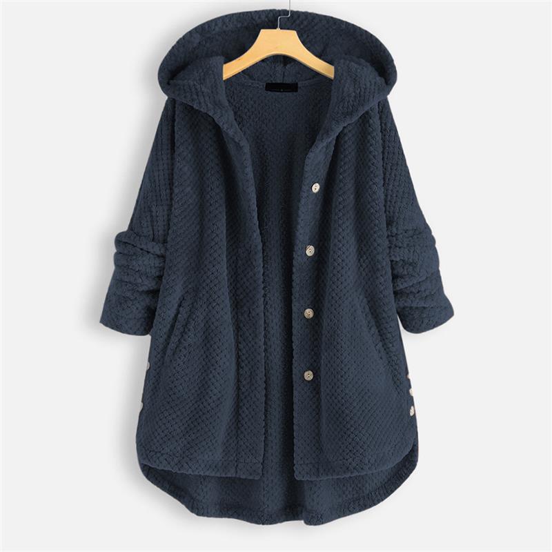 Sandra | Classic Winter Coat Navy Blue