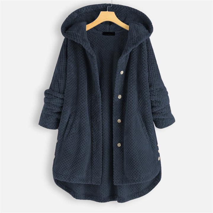 Sandra | Classic Winter Coat Navy Blue