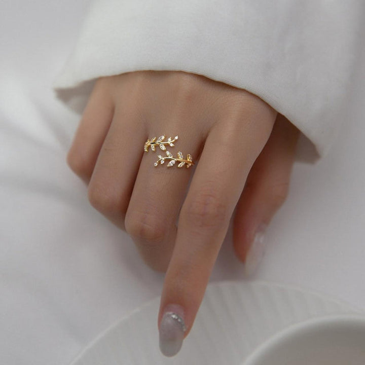 Vickie | Zirconia Ring 18K Gold