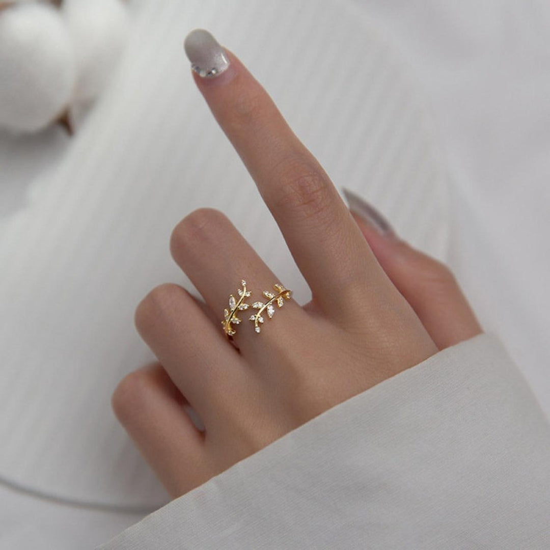 Vickie | Zirconia Ring 18K Gold