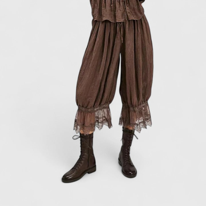 Elize | Comfortable Trousers Brown