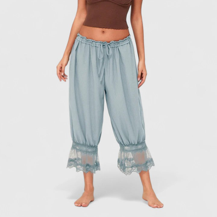 Elize | Comfortable Trousers Light Blue