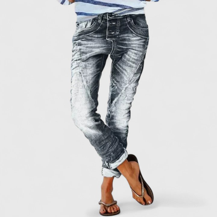 Liesl | Comfortable Pants Gray