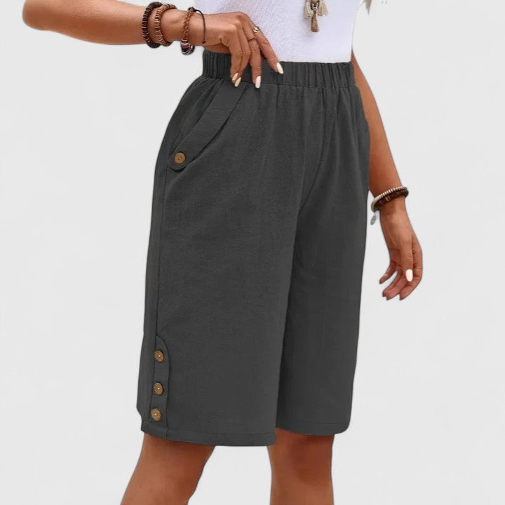 Desiree | Comfortable Shorts Dark Gray