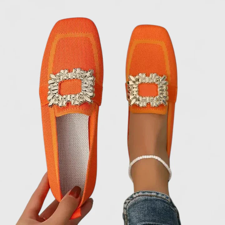 Maylora | Orthopedic Loafers Orange