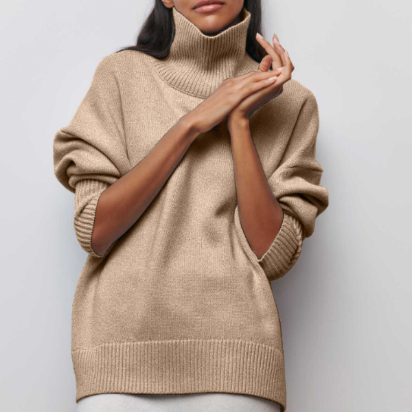Adrianelys | Comfortable Sweater Beige