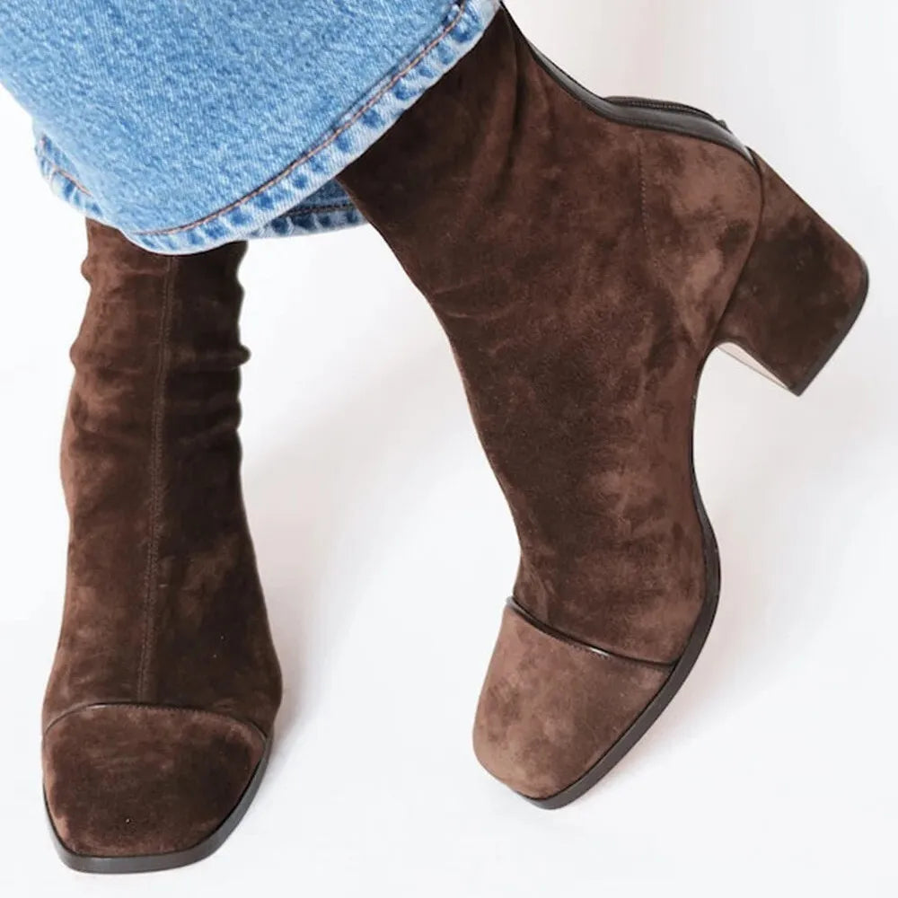 Daener | Elegant Boots Brown
