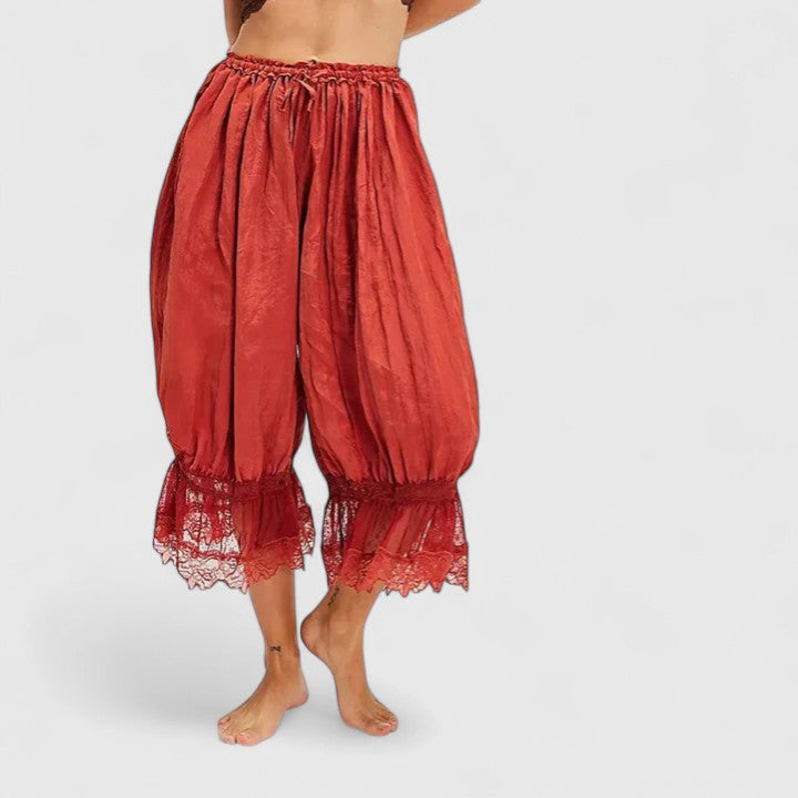 Elize | Comfortable Trousers Red
