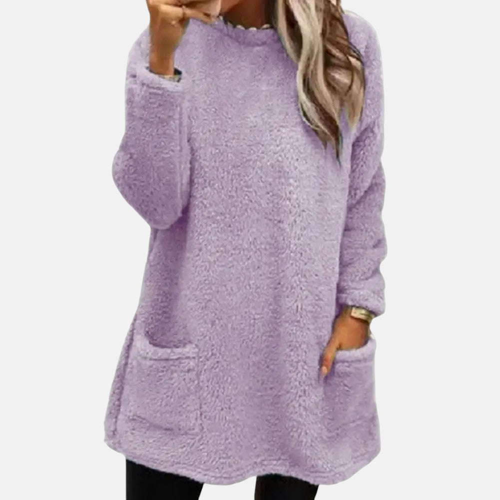 Dorry | Mid-Length Jumper Light Purple