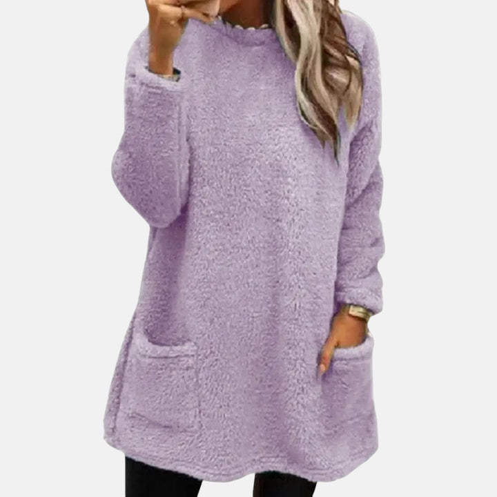 Dorry | Mid-Length Jumper Light Purple