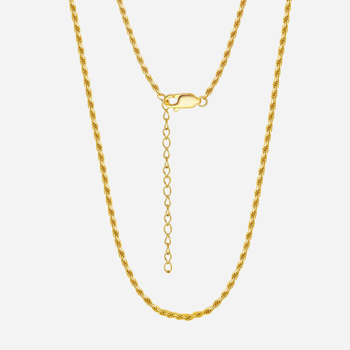 Sally | Rope Chain 18K Gold