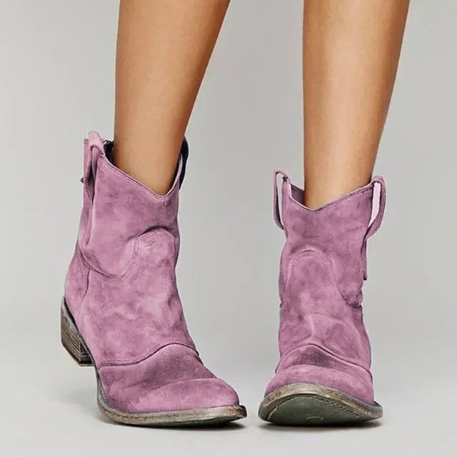 Laraine | Chic Cowboy Boots Pink