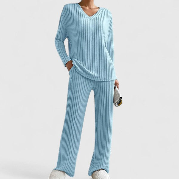 Heather | Comfy Lounge Set Sky Blue