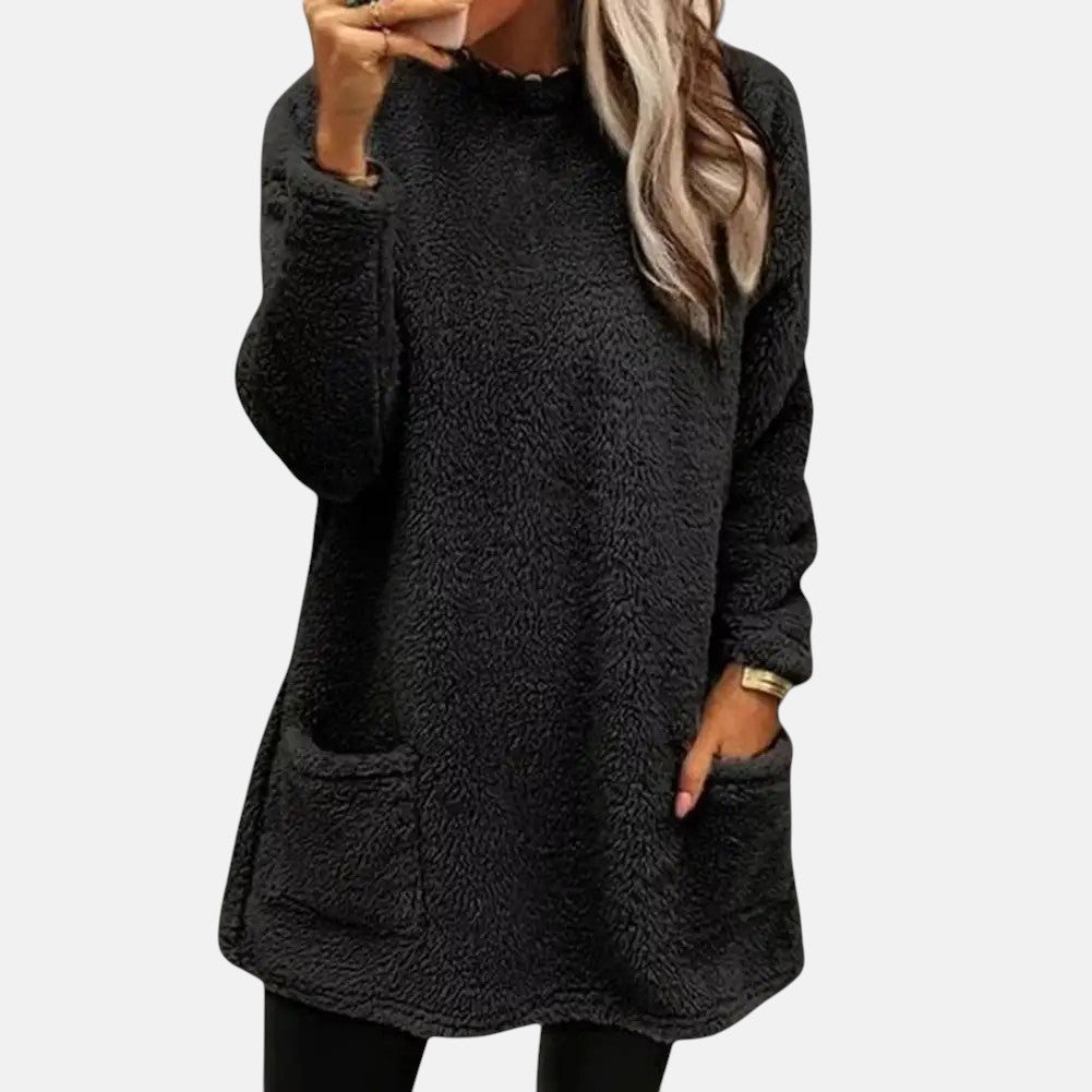 Dorry | Mid-Length Jumper Black