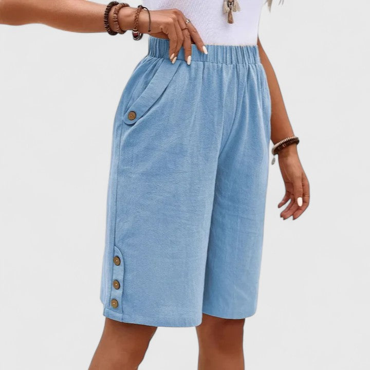 Desiree | Comfortable Shorts Light Blue