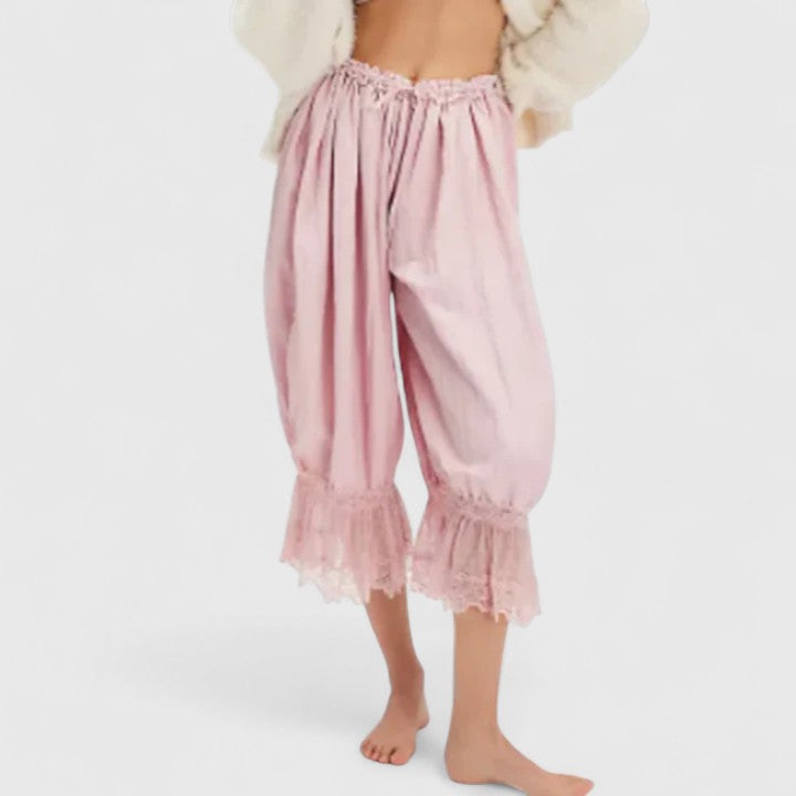 Elize | Comfortable Trousers Light Pink