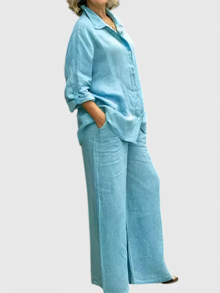 Colette | Cozy Ensemble Lake Blue