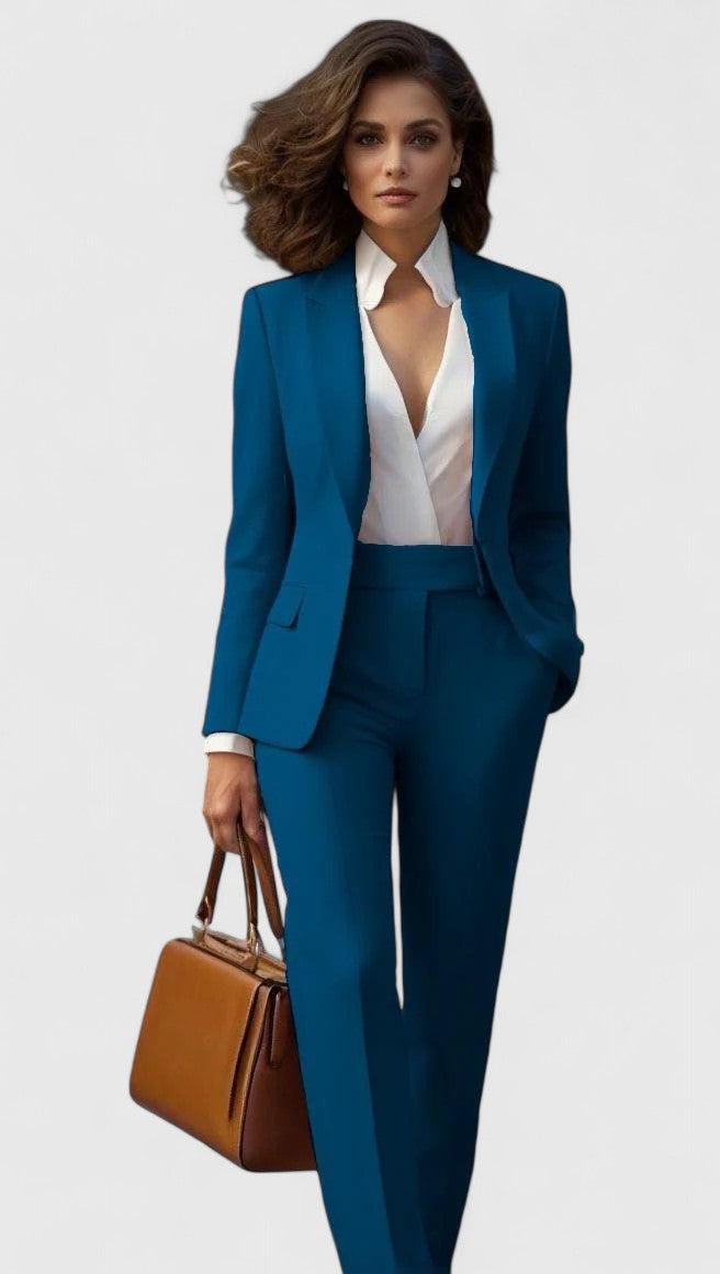 Jenna | Elegant Women's Suit Petrol