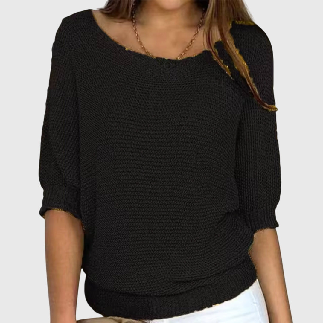Sofie | Elegant Jumper Black