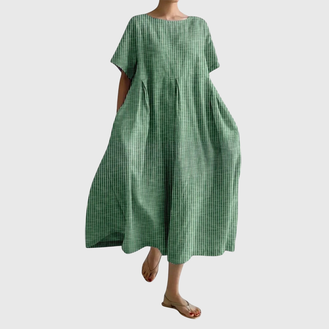 Milou | Long Casual Dress Green