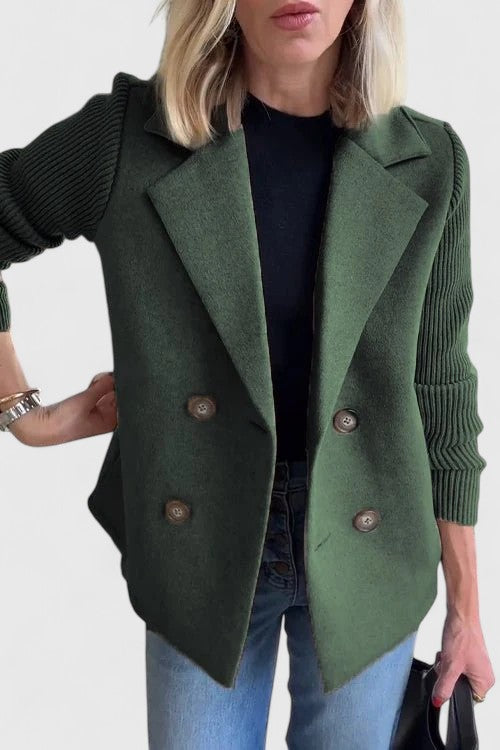 Jasmine | Elegant Blazer Jacket Green