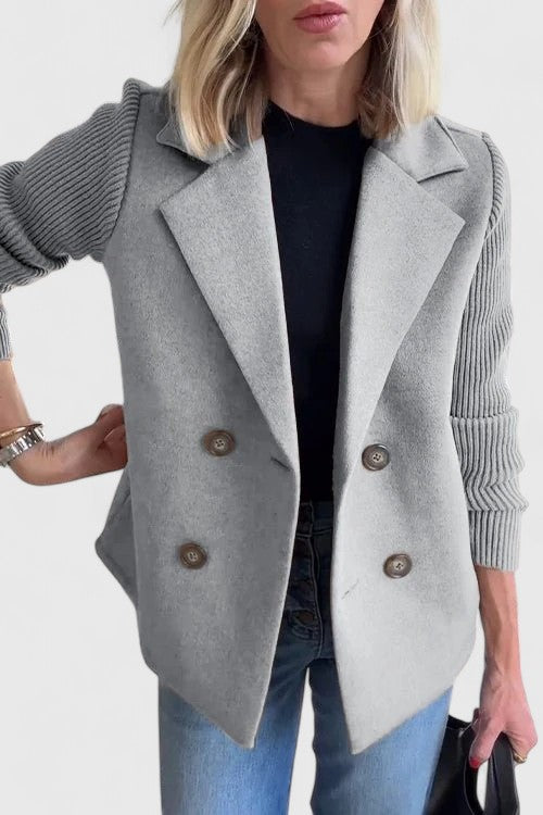 Jasmine | Elegant Blazer Jacket Gray