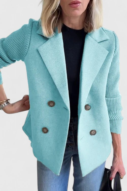 Jasmine | Elegant Blazer Jacket Light Blue