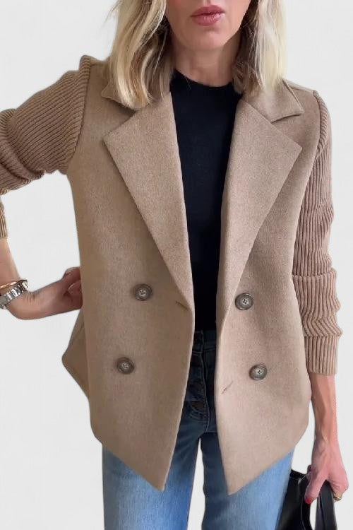 Jasmine | Elegant Blazer Jacket Beige