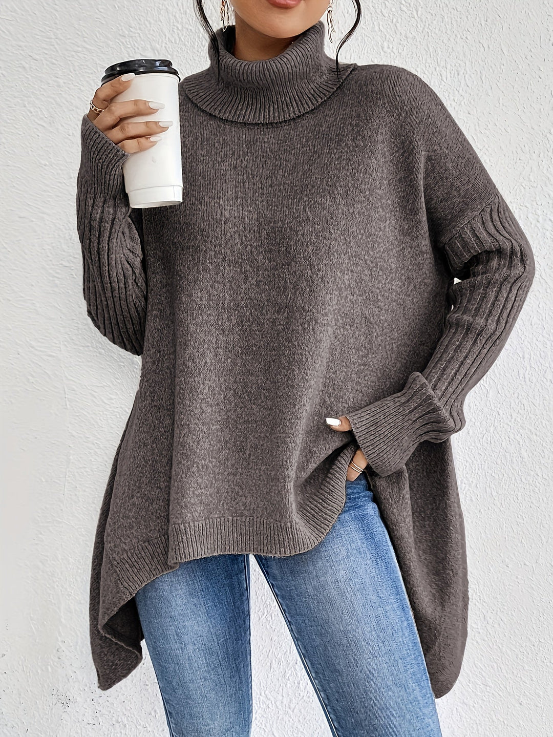 Audrey | Cozy Sweater Brown