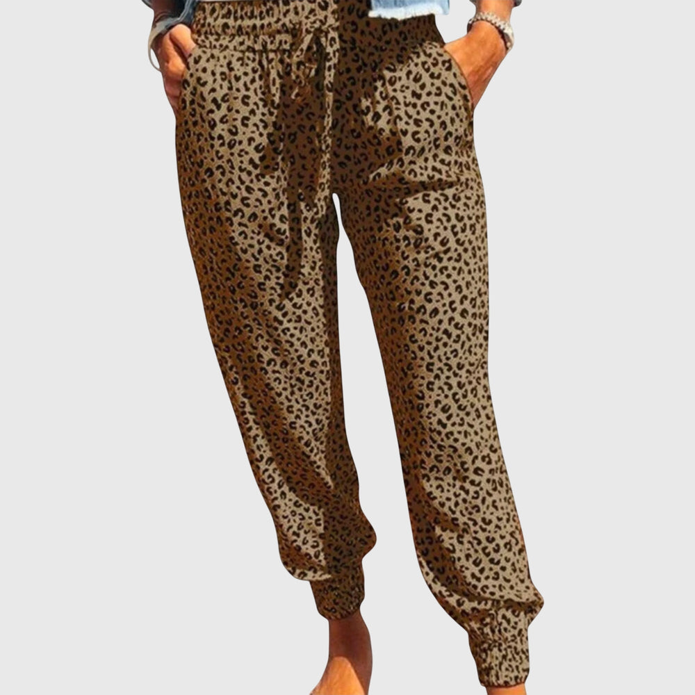 Chistie | Leo Pants with Wide Legs Brown