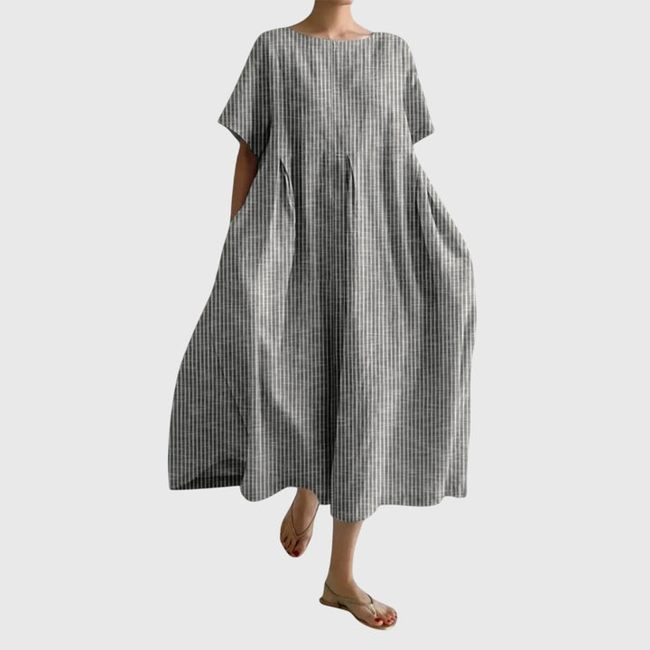 Milou | Long Casual Dress Gray