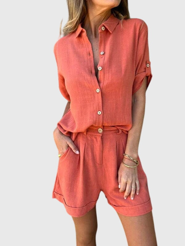 Hope | Summer Set for Women Red Orange