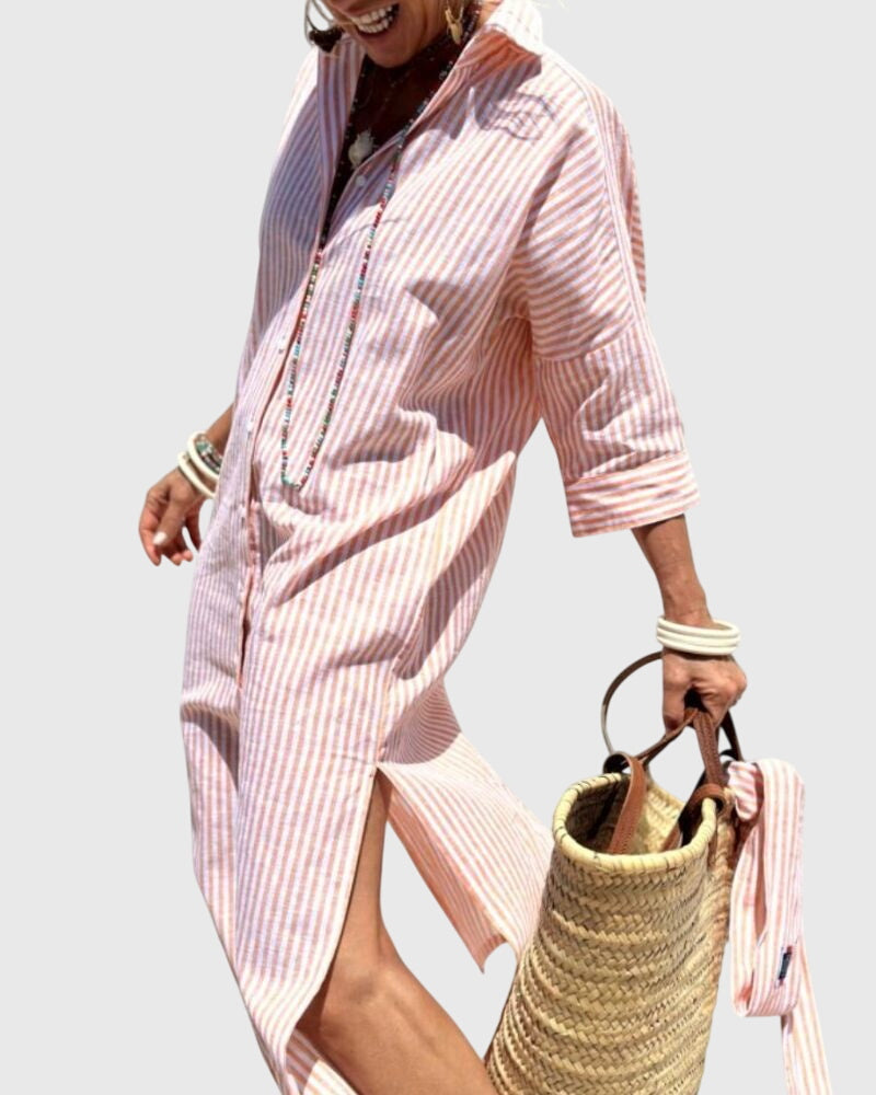 Jada | Classic Striped Dress