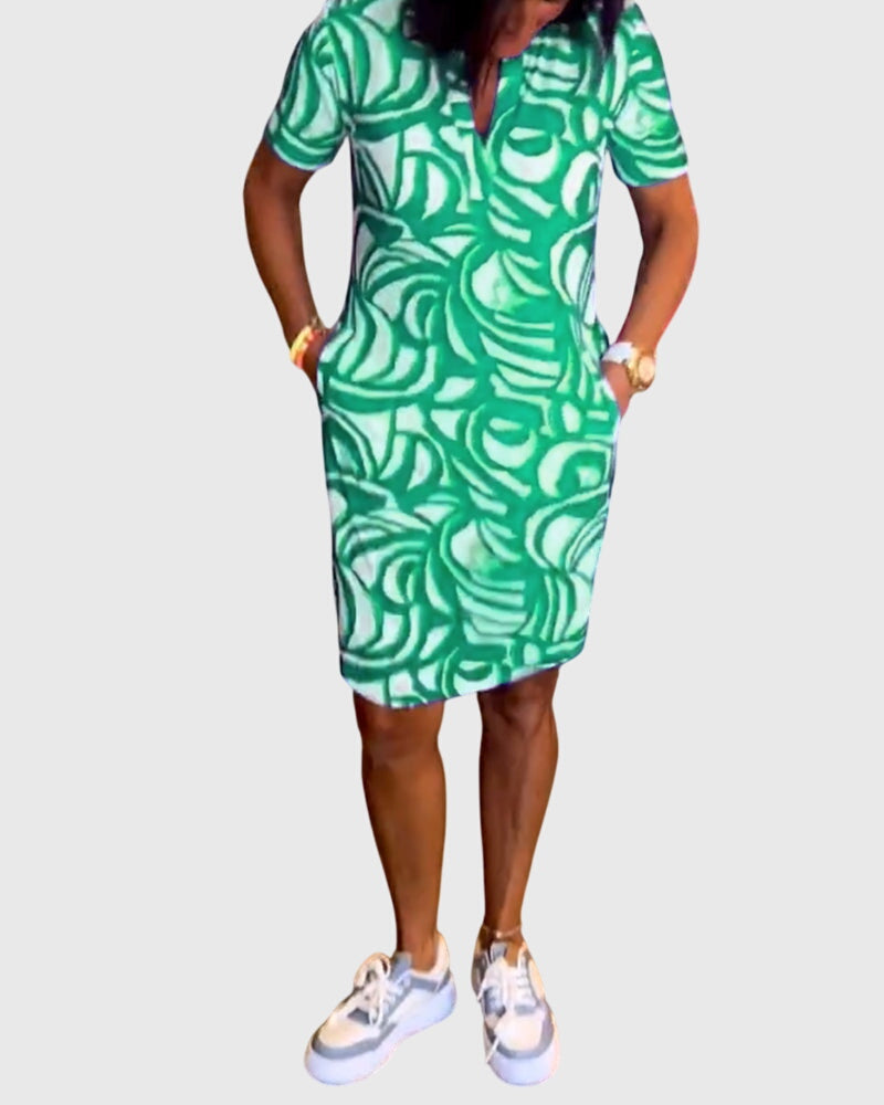 Juanita | Flattering Avenue Walk Dress