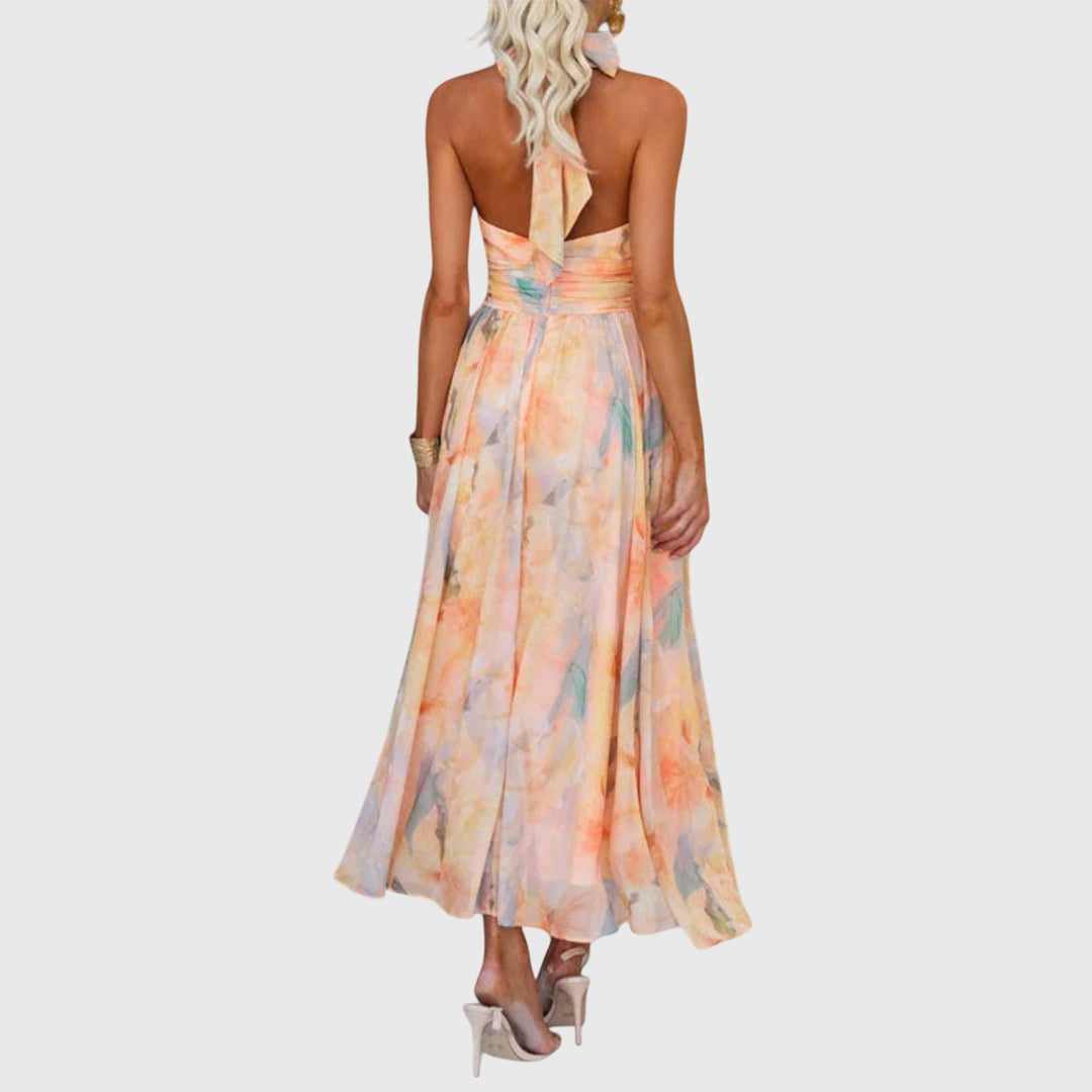 Belinda | Halter Maxi Dress