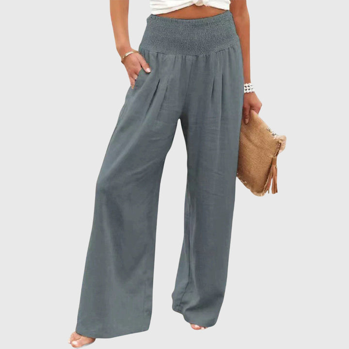 Valeria | Airy and Elegant Pants Gray