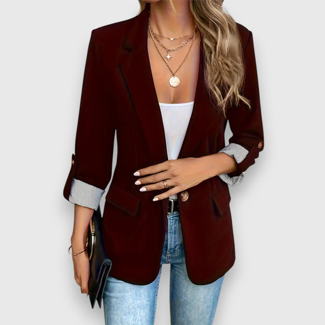 Jocelyn | Women’s Blazer Bordeaux