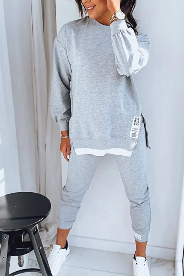 Mari | Relaxed Two-Piece Set Gray