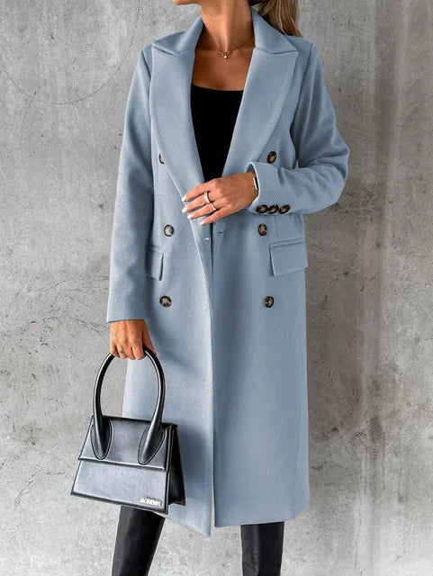 Jolie | Timeless Coat Blue