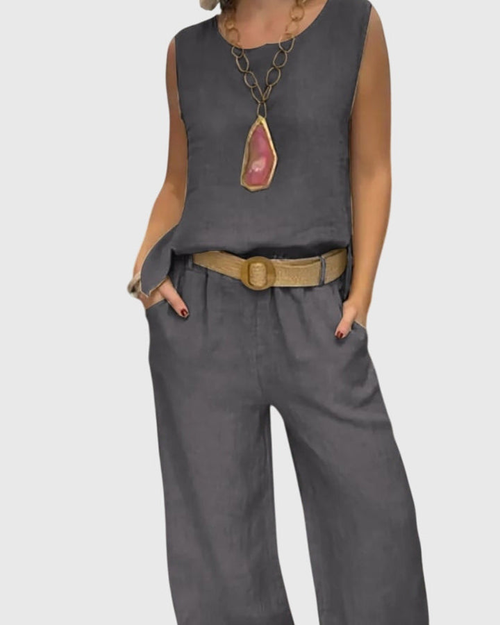 lilith | Bohemian Two-Piece Set Gray